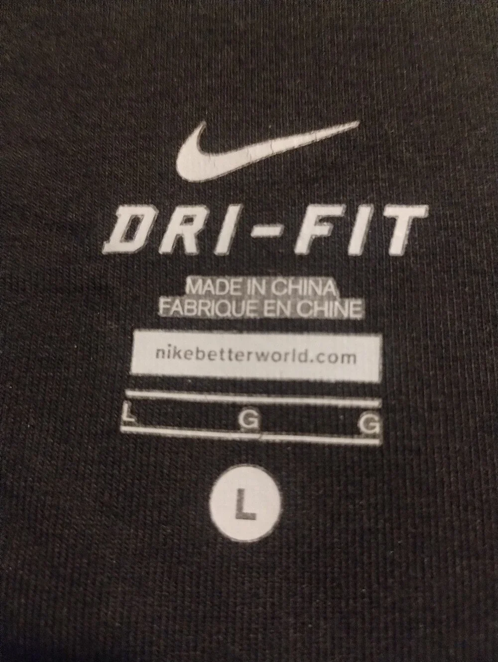 Nike  Black Boot cut  Athletic Pants Size Large